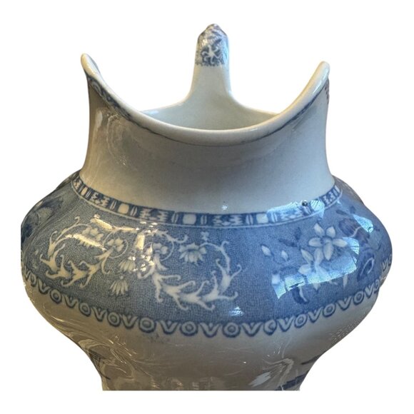 Antique Spode Camilla Copeland Pitcher England Porcelain Floral Pattern Jug - Picture 9 of 11